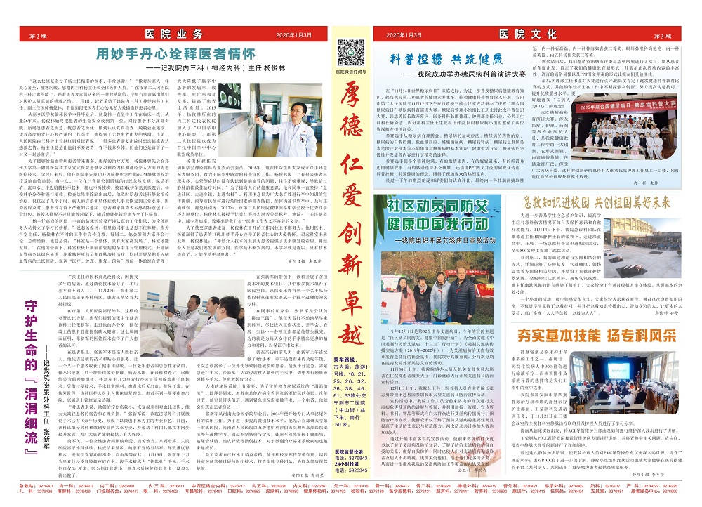 2019年今日二院報刊第四期...